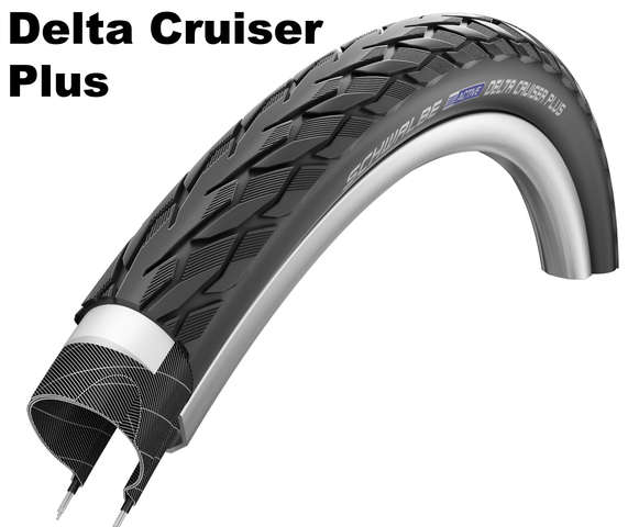 Schwalbe Delta Cruiser Plus HS 431 28x1