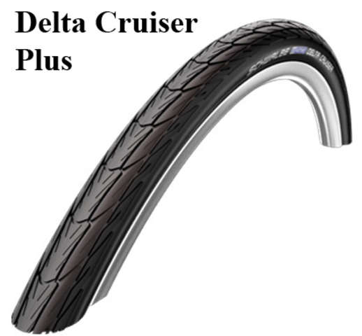 Schwalbe Delta Cruiser Plus HS 431 28x1