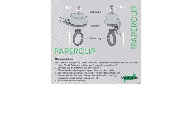 Widek Paperclip mini