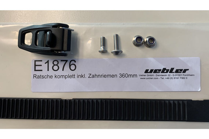 Uebler Ratsche M.Zahnremen 360mm