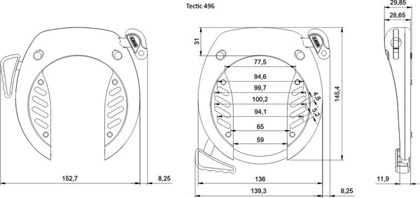 Abus TECTIC 496 NR