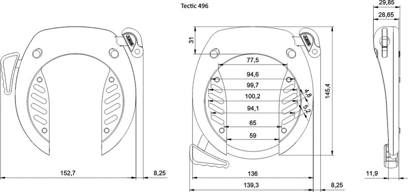 Abus TECTIC 496 NR