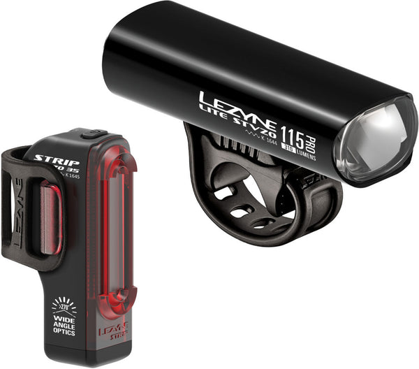 Lezyne Lite Pro 115 + STRIP Drive Set