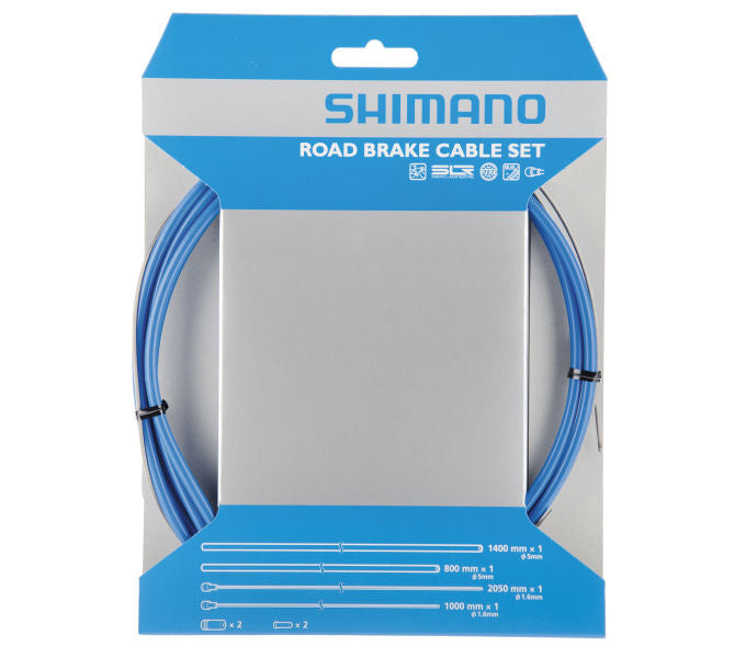 SHIMANO Bremszug Road blau