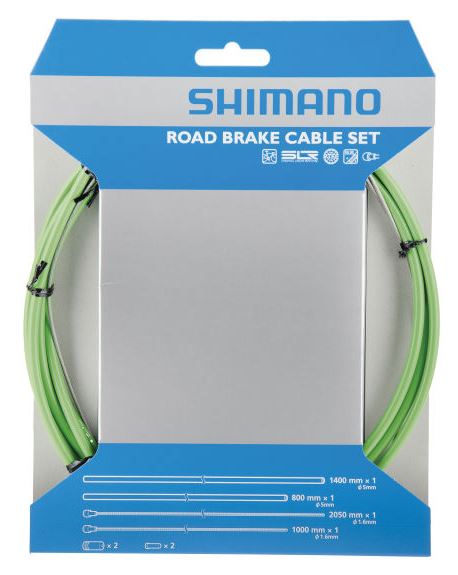 SHIMANO Bremszug Set grï¿½n