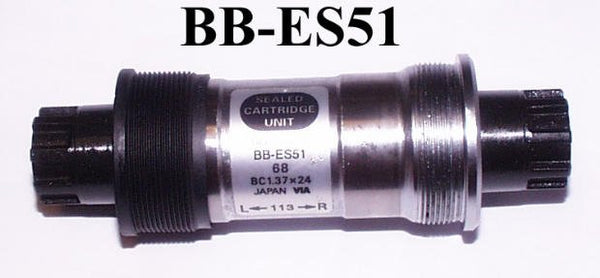 SHIMANO BB-ES51 113mm Octa - HildRadwelt